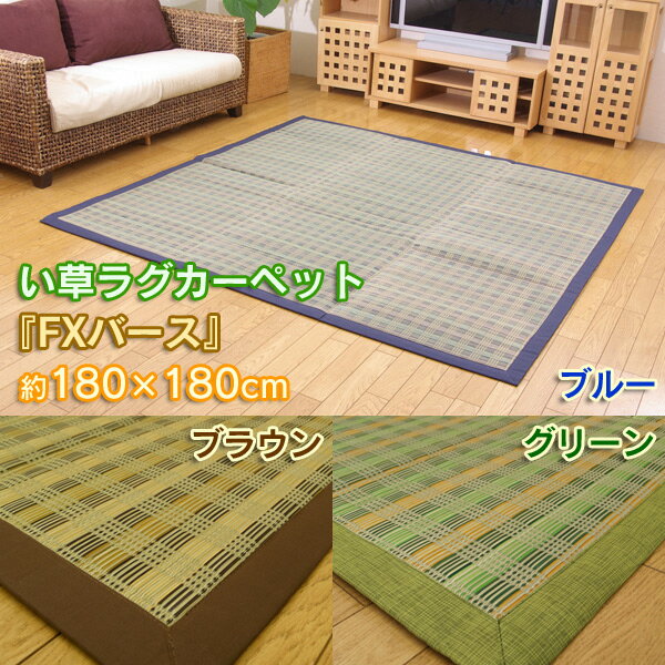 ����饰�����ڥåȡ�FX�С����٥֥롼���֥饦�󡦥��꡼����180&times;180cm����ࡧ���쥿�����ʪ����ŷ���Ǻ༫���ޥåȥ饰��TD��