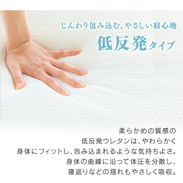 【買回りで最大5倍】《肩や腰の負担を軽減》マットレス 低反発 高反発 トッパー 低反発トッパー4cm S LPT4-S HPT4-Sサポート寝具 マット 低反発 プラス寝具 体圧分散 厚み4cm 三つ折り シングル ゴムバンド付 洗えるカバー [3]