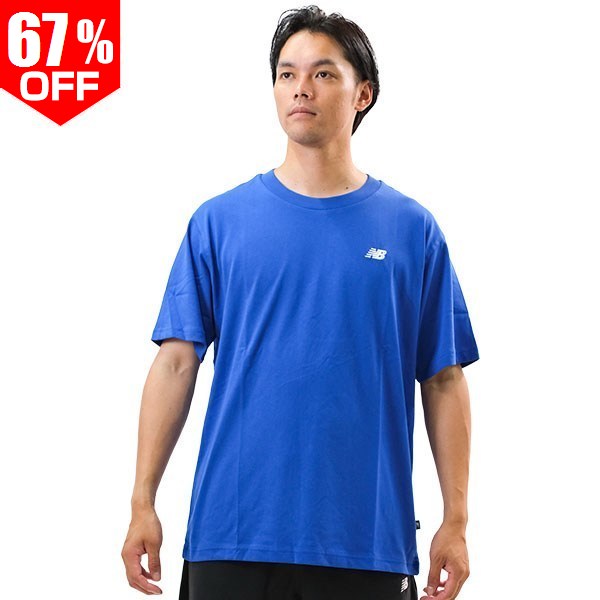 Rakuten - 67％OFF 【おひとり様1点のみ】 野球 Tシャツ メンズ レディース 男女兼用 ニューバランス New Balance 半袖 丸首 吸汗 通気性 快適 練習着 トレーニングウェア スポーツウェア おしゃれ かっこいい 普段使い ギフト プレゼント MT43948【365日あす楽対応】