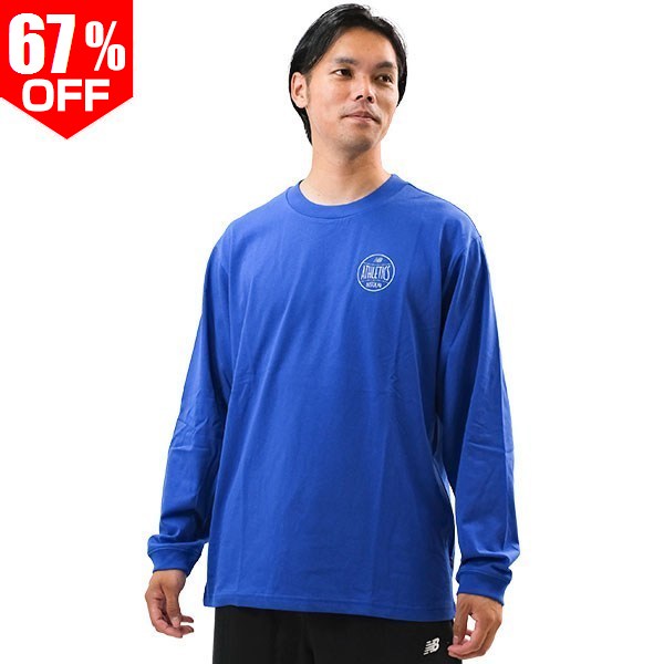 Rakuten - 67％OFF 【おひとり様1点のみ】 野球 Tシャツ メンズ レディース ニューバランス New Balance 長袖 丸首 練習着 トレーニングウェア 吸湿 通気 ロングスリーブ ベースボールシャツ おしゃれ かっこいい 普段使い ギフト プレゼント MT43949【365日あす楽対応】 ロンT