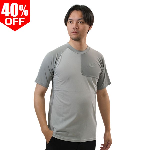 乐天商城 - 40％OFF 野球 アンダーシャツ 半袖 丸首 大人 ニューバランス New Balance ベースボールアシンメトリ— 左投げ用 ストレートグレー ストレッチ素吸汗速乾 一般用 MT61I7J2 2026年NEWモデル 大谷選手 野球ウェア アンダーシャツ名入れ有料可(U) 2026SS06 楽天スーパーSALE