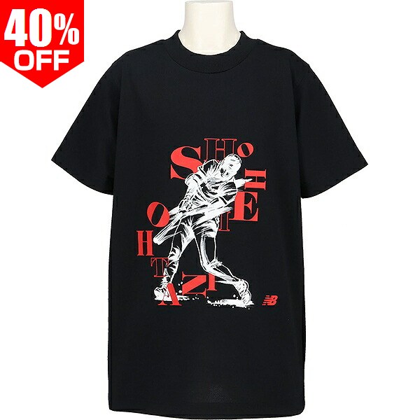 Rakuten - 40％OFF Tシャツ キッズ 半袖 丸首 ニューバランス New Balance 大谷翔平 グラフィック2 YT61K2A3 2026年NEWモデル スポーツウェア おしゃれ かっこいい ジュニア 少年 子供 【365日あす楽対応】 2026SS06 楽天スーパーSALE RakutenスーパーSALE