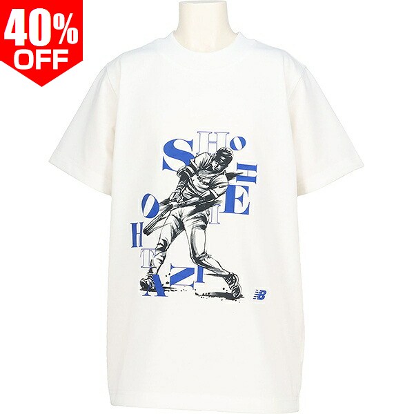 40％OFF Tシャツ キッズ 半袖 丸首 ニューバランス New Balance 大谷翔平 グラフィック2 YT61K2A3 2026年NEWモデル スポーツウェア おしゃれ かっこいい ジュニア 少年 子供 【365日あす楽対応】 2026SS06 楽天スーパーSALE RakutenスーパーSALE