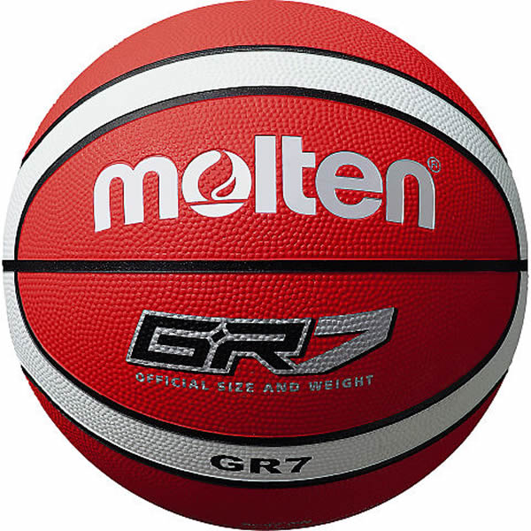 モルテン バスケットボール 7号球 レッド ホワイト BGR7-RW