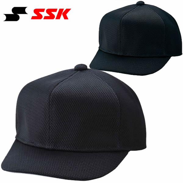 審判用品 SSK 審判用品 野球 主審・塁審用帽子(六方オールメッシュ) BSC133