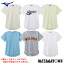 ミズノ MIZUNO 試合用ユニフォームシャツ オープンタイプ 野球 ユニセックス メッシュ 取寄 12JC0F43 野球ウェア