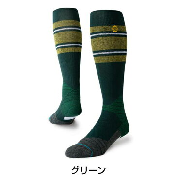 【あす楽】スタンス STANCE ソックス DMND PRO STRIPE OTC 25.5-29.0cm MLB公認ソックス M759A19DMN 野球 メンズ 靴下 メール便可