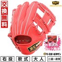 【お手入れセット贈呈】 【交換送料無料】 ZETT ゼット グローブ 野球 軟式 プロステイタス 二塁手 遊撃手 今宮タイプ 右投用 サイズ4 ディープオレンジ...