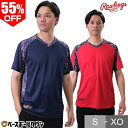 55%OFF 【在庫品限り】 野球 Tシャツ メンズ ローリングス Rawlings コンバット08 ブリザードプラクティスTシャツ 半袖 ブリザード柄 丸首 おしゃれ かっこいい ベースボールシャツ AST13S04 【365日あす楽対応】 アウトレット セール sale 在庫処分