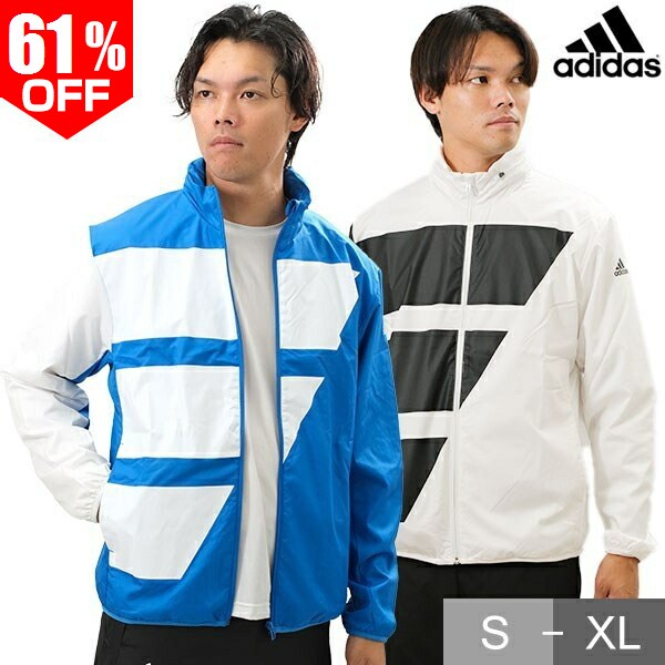 楽天市場】adidas ウインドブレーカー ホワイト（スポーツ・アウトドア