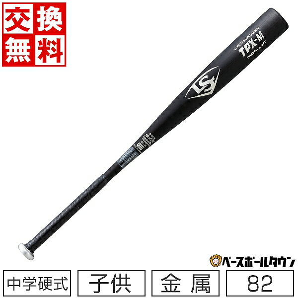 【1年保証＆交換送料無料】 野球 バット 中学硬式 子供 金属 ルイスビルスラッガー TPX-M 8 ...