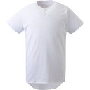 野球 デサント DESCENTE ユニフォームシャツ 2ボタン 練習着 プラクティスシャツ アップシャツ 軽量 通気性 DB1412 野球ウェア