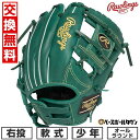 【交換往復送料無料】 野球 グローブ 軟式 ジュニア 子供 右投げ ローリングス Rawlings ジュニア HYPER TECH R9 SERIES オールラウンド サイズ:SS ジュニア Dグリーン GJ5R9BFSS-DGRN 型付け可能(G) 2025年NEWモデル 【365日あす楽対応】