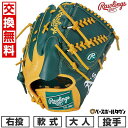 【交換往復送料無料】 野球 グローブ 軟式 大人 右投げ ローリングス Rawlings HYPER TECH MLB TEAM 投手用 サイズ:11.75 アスレチックス GR5HTMA15W-OAK 型付け可能(G) 2025年NEWモデル 【365日あす楽対応】