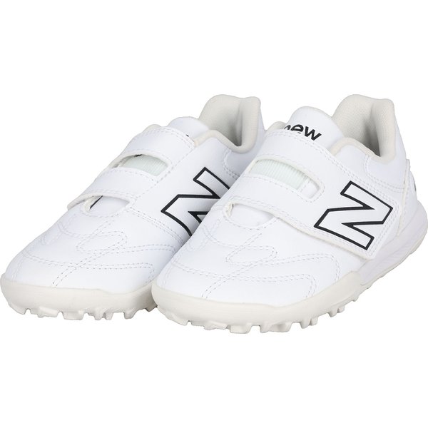 Rakuten - 【交換往復送料無料】 サッカー トレーニングシューズ ジュニア new balance ニューバランス Jrターフ 442 Team V TF Jnr V3 ホワイト マジックテープ ベルト ベルクロ Y43VT4RKW キッズ 子供 トレシュー フットサル 2026年NEWモデル 楽天スーパーSALE RakutenスーパーSALE