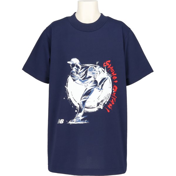 Tシャツ 半袖 キッズ 野球 New Balance ニューバランス 大谷翔平 キッズ グラフィック 半袖Tシャツ1 スポーツウェア アウトドア ブランド トレーニング 子供 YT6189AV 2026年NEWモデル Shohei Kids Graphic SS T-Shirt 1 【365日あす楽対応】
