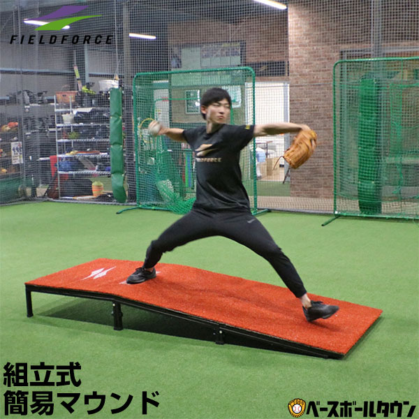 野球 練習 簡易版マウンド 人工芝 スパイク使用可 投球 ピッチング FMD-2495 簡易マウンド ブルペン フィールドフォース ラッピング不可 トレーニング