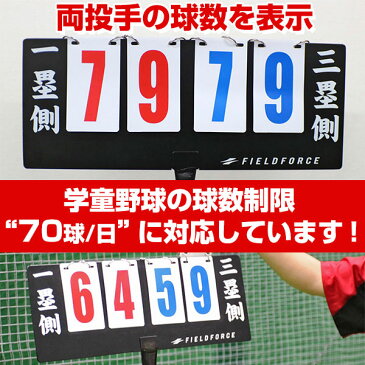 最大10％引クーポン 野球 練習 投球カウンター 三脚タイプ 専用収納袋付き 高さ調整可能 投球数 ピッチング FTC-1400A フィールドフォース トレーニング ラッピング不可