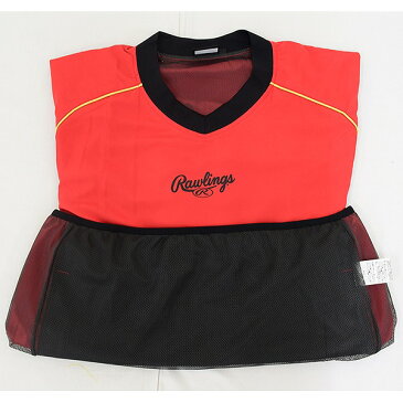 全品5%オフクーポン ローリングス ピステシャツ 半袖 ウィンドシャツ コンバット03 裏メッシュ AOS10F05 シャカシャカ メンズ 男性 一般 大人 Vジャン トレーニングジャケット トレーニングウエア 野球ウェア