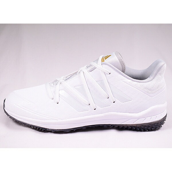 最大2千円オフクーポン 【サイズ交換往復送料無料】アディダス トレーニングシューズ 野球 大人 アフターバーナー ターフ KZB46 トレシュー アップシューズ 24.5cm-29.5cm ホワイト通販格安セール情報 楽天 通販