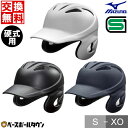 交換往復無料 打者用ヘルメット 野球 ミズノ MIZUNO 硬式 両耳付 バッター用 つや消しタイプ 一般 1DJHH108 サイズ交換往復無料 SGマーク合格品 楽天スーパーSALE RakutenスーパーSALE