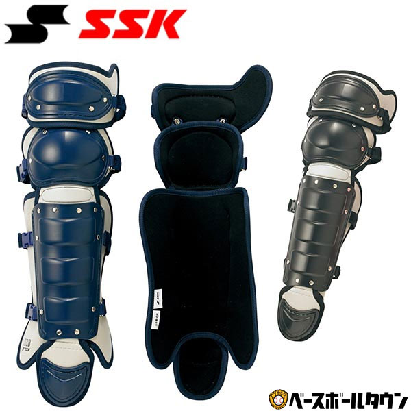 キャッチャー防具 野球 キャッチャーレガース 軟式 少年 SSK ダブルカップ レガーツ レガーズ キャッチャー防具 捕手用 JSBBマーク入り SGマーク合格品 日本製 CNLJ110C