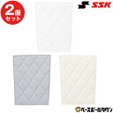 2枚セット SSK エスエスケイ 野球 縫い付け式キルトパッド ヒザ小 BUA008NS 野球用品 ニーパッド 【365日あす楽対応】