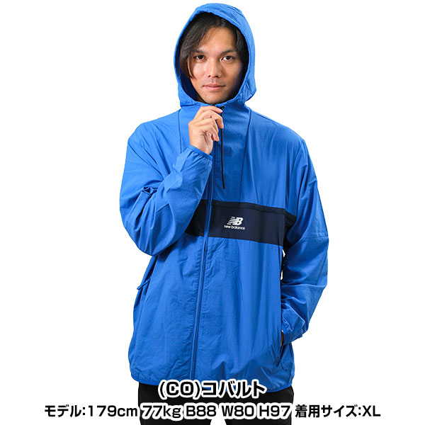 49％OFF マウンテンパーカー 薄手 裏地なし メンズ ニューバランス New Balance NB...