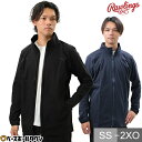 野球 ジャージ ジャケット メンズ ローリングス Rawlings ヴィクトリージャケット03 長袖 黒 紺 上着 トップス トラックジャケット スポーツウェア...