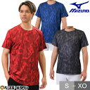 野球 グラフィックプリントTシャツ メンズ 半袖 ミズノ 丸首 Tシャツ ベーシャツ 練習着 MIZUNO 12JAAT59 【365日あす楽対応】