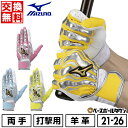 【年中無休】 【交換送料無料】 野球 バッティンググローブ 両手用 ミズノプロ MIZUNO PRO モーションアークSF 天然皮革 1EJEA531 限定モデ...