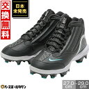 【年中無休】 【交換往復送料無料】NIKE ナイキ 野球 スパイク ポイント グリフィー Griffey 2 MCS HF スタッド ブラック ホワイト 並行輸...