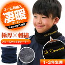 ベースボールタウンオリジナル デカ文字刺繍入り 極厚 フリースネックウォーマー 小学校1-3年生向け 裏地ファー素材 刺繍代金込み 野球 防寒 ネーム刺繍 ネー...