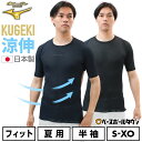 野球 アンダーシャツ 大人 半袖 丸首 ミズノプロ MIZUNO PRO KUGEKI バイオギア 空隙 涼伸 ローネック 12JACC07 野球ウェア インナ...