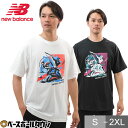 Tシャツ 大人 半袖 丸首 ニューバランス New Balance 大谷翔平 グラフィック Tシャツ Shohei Two Swords MT51742 スポー...