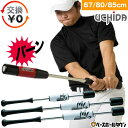 【交換往復送料無料】 ウチダ トレーニングバット モンスタースラッガー 野球 ジュニア 大人 67cm / 80cm / 85cm 実打不可 練習 打撃 素振り バッティング カウンタースイングよりも効果あり インサイドアウト 下半身主導 フォーム矯正 軸の安定 打率 集中力向上