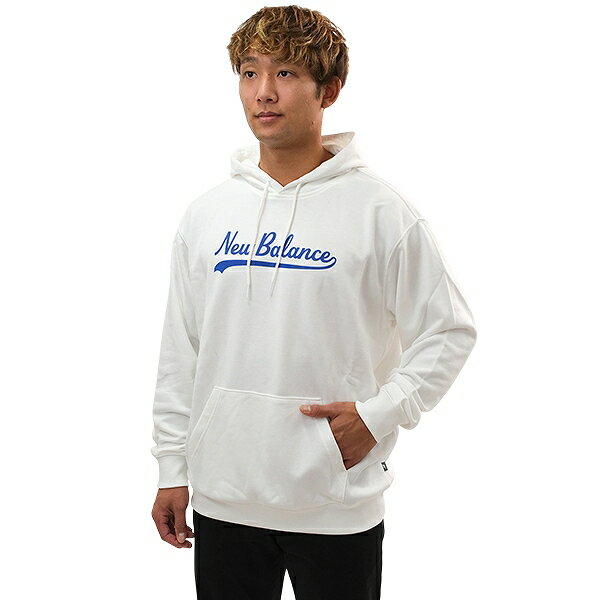 野球 パーカー メンズ レディース 大人 ニューバランス New Balance フーディー スウェット 春 秋 薄手 裏毛 長袖 トップス ゆったり 薄手 体...