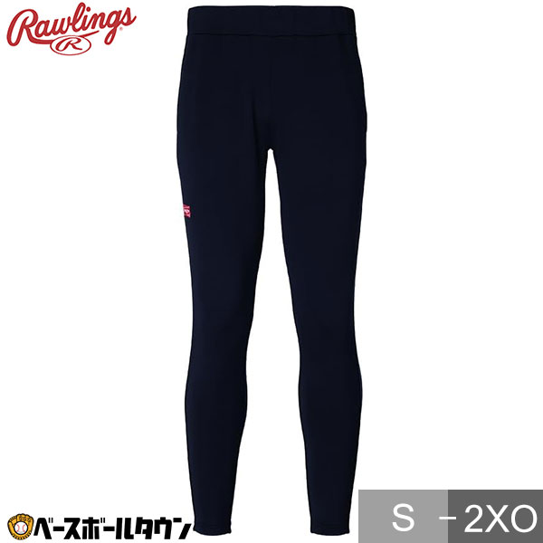 野球 ジョガーパンツ メンズ レディース ユニセックス ローリングス Rawlings テックスウェットジョガーパンツ 保温 防寒 動きやすい 軽量 スポーツウェア トレーニングウェア 一般用 大人用 ブラック AOP14S05