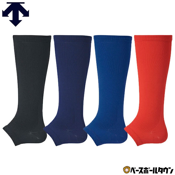 カテゴリトップ&nbsp;>&nbsp;野球・ソフトボール&nbsp;>&nbsp;野球ウェア&nbsp;>&nbsp;ストッキング&nbsp;>&nbsp;一般(大人)用 ↓ラッピング(290円/税込)のご注文はコチラ↓ 【検索ワード：ラッピング 贈りもの 贈り物 贈物 贈答品 プレゼント ギフト お祝い 記念品 卒業 卒団】 ★メーカー希望小売価格はメーカーカタログに基づいて掲載しています 商品説明 デサント L字型カラーストッキング/C-8403アキレス腱部分にサポートを入れた野球用L字型ストッキングです。 ●素材：ポリエステル、ナイロン、その他 ●カラー：(BLK)ブラック、(DNVY)Dネイビー、(RED)レッド、(ROY)ロイヤルブルー ●サイズ：F(フリー) ●仕様：アキレス腱サポート、かかとフィット、テーパード構造 ●原産国：日本 ●DESCENTE デサント 野球用品 ソフトボール カラーストッキング 一般用 大人用 【メーカー品番： C-8403-BLK C-8403-DNVY C-8403-RED C-8403-ROY 】 【黒】【くろ】【ブラック】【青】【あお】【ブルー】【赤】【あか】【レッド】【紺】【こん】【ネイビー】 【 野球用品ベースボールタウン ベーチャン 】 ◆野球用品ベースボールタウンとは◆ 野球用品のことならBASEBALL TOWNにおまかせ！ 毎日セール開催中！お得なクーポンや送料無料商品はもちろん、訳ありの在庫処分やアウトレットSALEも続々追加中！ 野球を中心としたスポーツ用品の在庫はなんと10万点以上！ あす楽商品は年中無休・365日出荷ですぐにお届け！ また、Youtubeチャンネル「プロ草野球チーム ベーチャン!」では2度目の草野球日本一＆チャンネル登録10万人を目指して日々奮闘中！ よくご利用いただくシーン ＜季節のイベント＞ 1月 正月 お年玉 成人の日、2月 バレンタインデー、3月 ホワイトデー 卒業 卒園 春休み、4月 入学 進級 新生活 新年度、5月 ゴールデンウィーク こどもの日 母の日、6月 父の日、7月 七夕 8月 夏休み お盆 帰省、9月 敬老の日 シルバーウィーク、10月 孫の日 運動会 学園祭 ブライダル ハロウィン、11月 勤労感謝の日、12月 クリスマス 大晦日 冬休み ＜お祝い・プレゼント＞ 成人祝い 卒業祝い 卒団祝い 入学祝い 結婚祝い 誕生祝い 就職祝い ギフト 贈物 贈り物 贈りもの 贈答品 記念品 誕生日