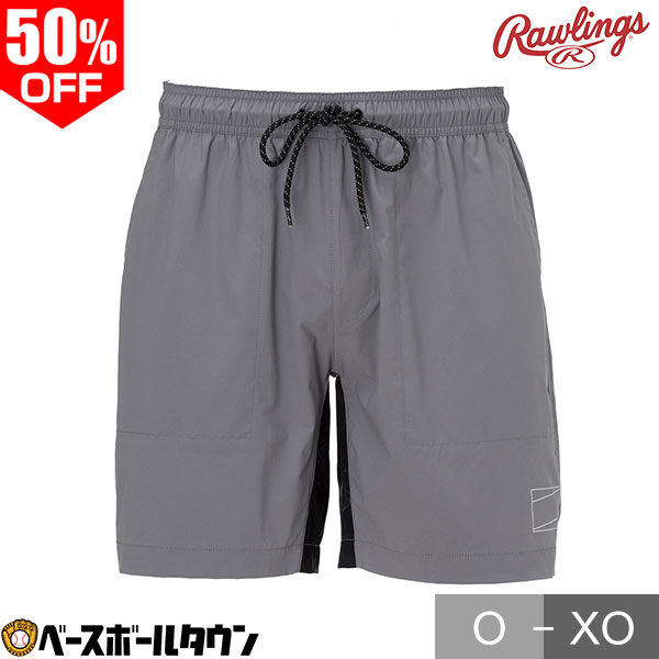 Rawlings ローリングス スタイルロゴ 半袖ポロシャツ 【ホワイト】【2XOサイズ】 AST14S09