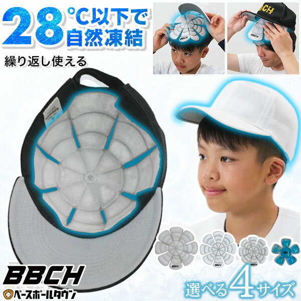 スーパークールキャップイン PCM/CMC素材 帽子用 保冷 頭部用 アイスパック クールパッド 夏 ...