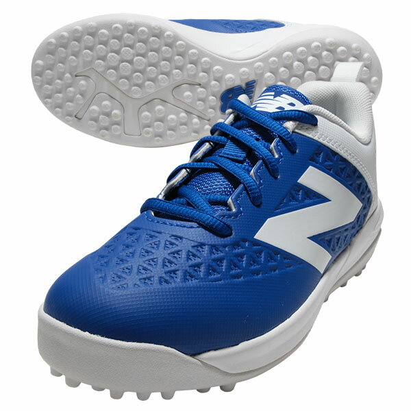 Rakuten - 【交換往復送料無料】 野球 トレーニングシューズ アップシューズ ジュニア new balance ニューバランス 4040 TURF JNR V8 W ジュニア用ワイドラスト ブルー 青 TY4040B8W 2026年NEWモデル 【365日あす楽対応】 楽天スーパーSALE RakutenスーパーSALE