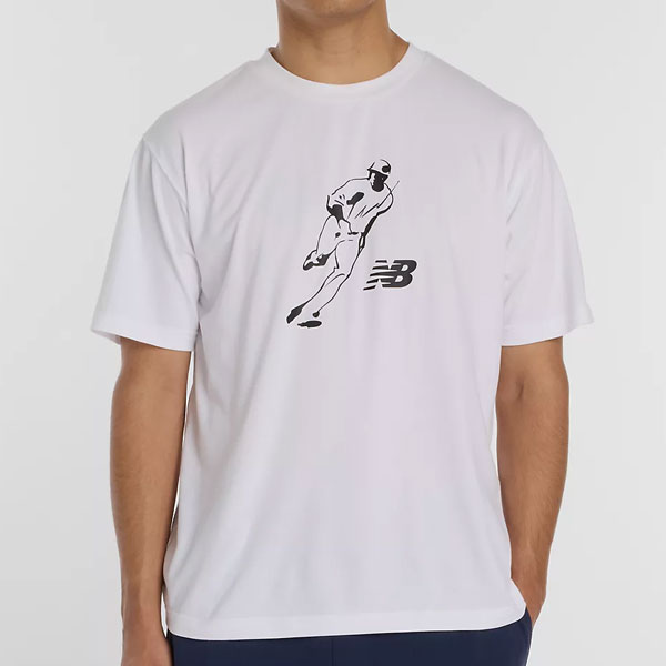 Rakuten - Tシャツ 大人 半袖 丸首 ニューバランス New Balance 大谷翔平 オールウェイズオンロゴ スポーツウェア おしゃれ かっこいい 一般 【365日あす楽対応】 楽天スーパーSALE RakutenスーパーSALE