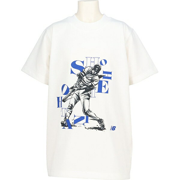 Rakuten - Tシャツ キッズ 半袖 丸首 ニューバランス New Balance 大谷翔平 グラフィック2 YT61K2A3 2026年NEWモデル スポーツウェア おしゃれ かっこいい ジュニア 少年 子供 【365日あす楽対応】