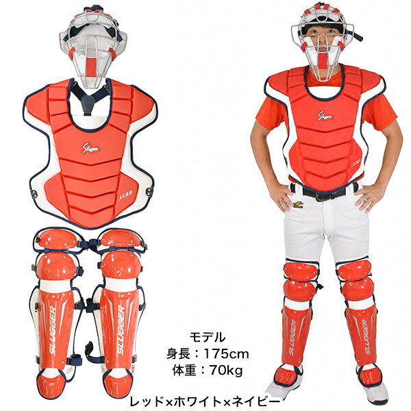 【年中無休】 軟式野球用 キャッチャー防具 3点セット 久保田スラッガー 防具セッ...