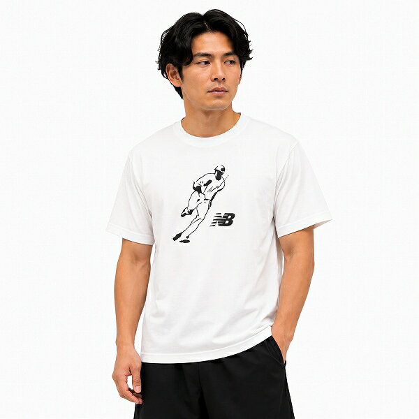 カテゴリトップ&nbsp;>&nbsp;野球・ソフトボール&nbsp;>&nbsp;野球ウェア&nbsp;>&nbsp;Tシャツ ↓ラッピング(290円/税込)のご注文はコチラ↓ 【検索ワード：ラッピング 贈りもの 贈り物 贈物 贈答品 プレゼント ギフト お祝い 記念品 卒業 卒団】 ★メーカー希望小売価格はメーカーカタログに基づいて掲載しています 商品説明 Ohtani Signature Collectionは、打者と投手という二刀流の才能を表現したオンフィールドパフォーマンスウェアとオフフィールドアイテムのラインです。ベースボールヘリテージに着想を得たディテールを、現代的なデザインとプレミアムな仕上げで実現しました。 NB Dryテクノロジーを採用し、コットンのような柔らかな風合いで、日常使いに快適さとパフォーマンスを提供します。 ■NB DRY速乾テクノロジーにより、汗を素早く吸収・発散し、快適なトレーニングをサポート ■クルーネック仕様 ■半袖 ■大谷翔平シグネチャーロゴのスクリーンプリント ■ゆとりのあるシルエットで、身体にゆるくフィットするよう設計されています ●カラー：(WT)ホワイト ●サイズ：S、M、L、XL、2XL、3XL ●素材：綿65%、リサイクルポリエステル35% ●ソフトなコットン混素材 ●ベトナム製 《参考サイズ(着丈×胸囲×身幅×肩幅×裄丈×袖丈)》 ※メーカー公表値 S(70.5×99×49.5×47×45.7×22.2cm) M(72.1×104.2×52.1×48.3×46.7×22.6cm) L(73.7×111.8×55.9×50.2×48.3×23.2cm) XL(76.5×119.4×59.7×52.1×49.8×23.8cm) 2XL(79.4×129.6×64.8×54.6×52.1×24.8cm) 3XL(82.2×139.8×69.9×57.2×54.3×25.7cm) ●Sサイズ Mサイズ Lサイズ Oサイズ LLサイズ XLサイズ XOサイズ 2XLサイズ XXLサイズ ホワイト 白 New Balance NB ニューバランス ブランド スポーツメーカー おすすめ 人気 メンズ用 男性用 レディース用 ウィメンズ用 女性用 婦人用 ユニセックス用 男女兼用 一般用 大人用 Tシャツ Tシャツ ティーシャツ ベースボールシャツ べーシャツ ベーT ベーT 半袖 半そで マルチスポーツ アウトドア 野球 ソフトボール サッカー フットサル ゴルフ バスケットボール バレーボール テニス 卓球 バドミントン バトミントン 陸上 トラック競技 ランニング ジョギング マラソン トレッキング ウォーキング ジム 練習 トレーニング プレゼント ギフト お誕生日 バースデイ お祝い 卒業祝い 入学祝い 贈りもの 贈り物 贈物 贈答品 お返し カジュアル 普段遣い 普段使い 普段着 デイリーウェア 街着 大谷翔平 大谷選手 ドジャース サイズ検索用【 S M L XL O LL 2XL XO XXL 3XL 2XO XXXL Sサイズ Mサイズ Lサイズ XLサイズ Oサイズ LLサイズ 2XLサイズ XOサイズ XXLサイズ 3XLサイズ 2XOサイズ XXXLサイズ 】 【メーカー品番： MT61V7X5 MT61V7X5WT MT61V7X5-WT 】 ◆野球用品ベースボールタウンとは◆ 野球用品のことならBASEBALL TOWNにおまかせ！ 毎日セール開催中！お得なクーポンや送料無料商品はもちろん、訳ありの在庫処分やアウトレットSALEも続々追加中！ 野球を中心としたスポーツ用品の在庫はなんと10万点以上！ あす楽商品は年中無休・365日出荷ですぐにお届け！ また、Youtubeチャンネル「プロ草野球チーム ベーチャン!」では2度目の草野球日本一＆チャンネル登録10万人を目指して日々奮闘中！ よくご利用いただくシーン ＜季節のイベント＞ 1月 正月 お年玉 成人の日、2月 バレンタインデー、3月 ホワイトデー 卒業 卒園 春休み、4月 入学 進級 新生活 新年度、5月 ゴールデンウィーク こどもの日 母の日、6月 父の日、7月 七夕 8月 夏休み お盆 帰省、9月 敬老の日 シルバーウィーク、10月 孫の日 運動会 学園祭 ブライダル ハロウィン、11月 勤労感謝の日、12月 クリスマス 大晦日 冬休み ＜お祝い・プレゼント＞ 成人祝い 卒業祝い 卒団祝い 入学祝い 結婚祝い 誕生祝い 就職祝い ギフト 贈物 贈り物 贈りもの 贈答品 記念品 誕生日