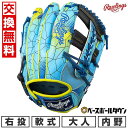 【交換往復送料無料】 野球 グローブ 軟式 大人 右投げ ローリングス Rawlings HOH GRAPHIC 内野手用 サイズ11.5 ブルー ネイビー 限定 GR3FHGCK4-SXN キャッチボール 【365日あす楽対応】