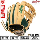 【交換往復送料無料】 野球 グローブ 軟式 ジュニア 子供 右投げ ローリングス Rawlings ジュニア HYPER TECH COLOR SYNC オールラウンド サイズ:M 2年生 3年生 4年生 少年 ダークグリーン/キャメル GJ5HTCG9M-DGRN-CAM 型付け可能(G) 2025年NEWモデル 【365日あす楽対応】