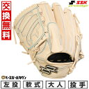【交換往復送料無料】 野球 グローブ 軟式 大人 左投げ SSK プロエッジ シリーズ W ピッチャー用 投手用 サイズ6L キャメル PNW71525 型付け...