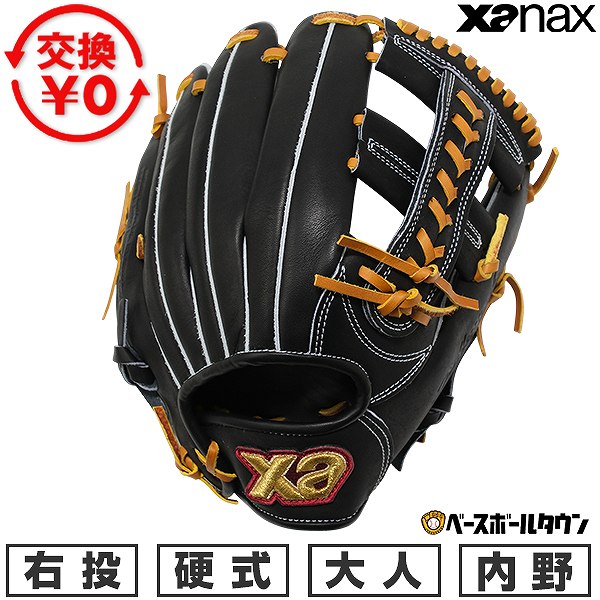 【交換送料無料】 野球 グローブ 硬式 スペクタス内野用グラブ ザナックス XANAX 内野手用 右投用 WB1型 サイズ 29.5cm BHGWB1S 高校野球 一般 グラブ 日本製 型付け可能(G) キャッチボール 【365日あす楽対応】 楽天スーパーSALE RakutenスーパーSALE